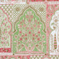 Purchase 181312 | Barra Palace, Pink & Green - Schumacher Fabric