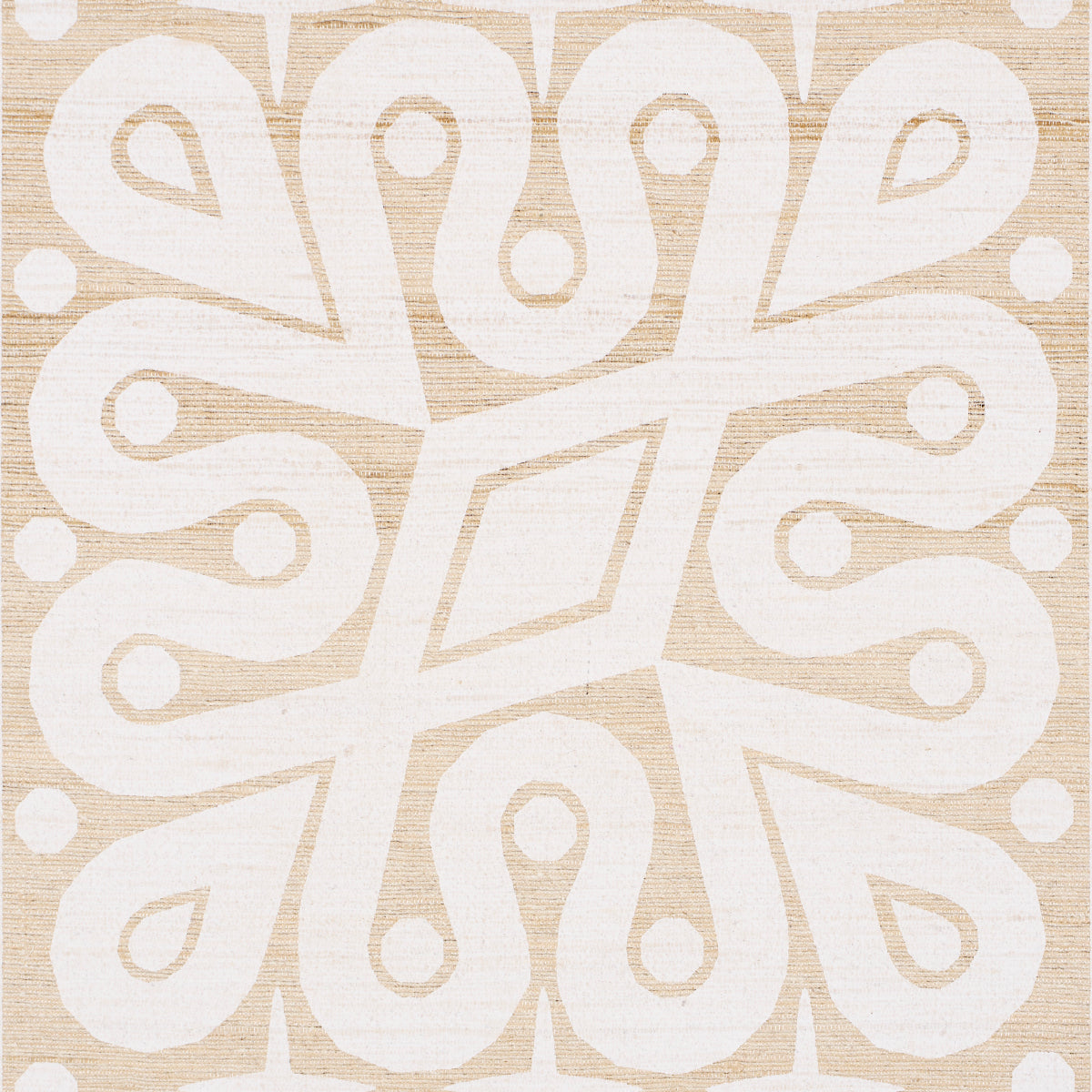 Purchase 181471 | Borneo Silk, White - Schumacher Fabric