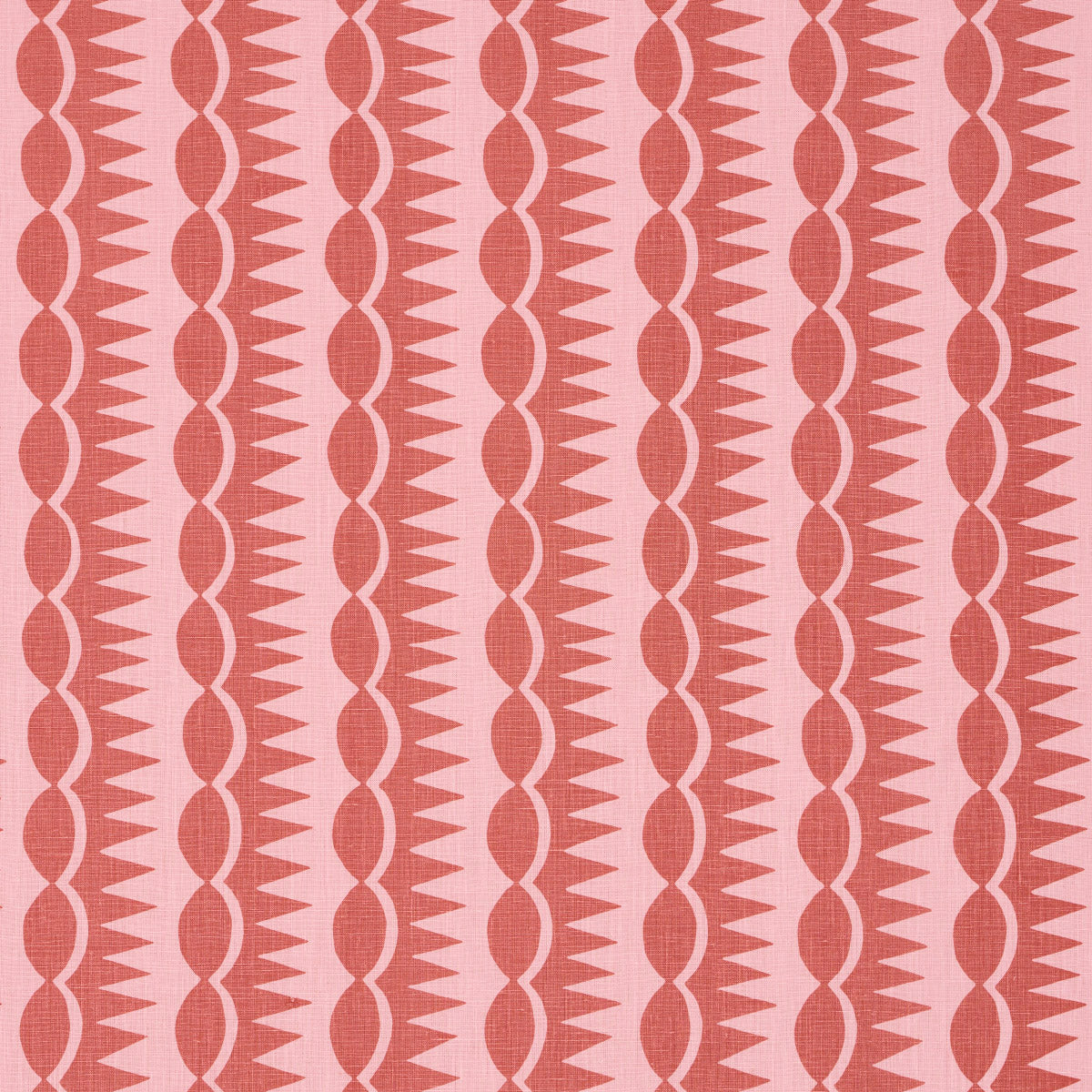 Purchase 181531 | Dagger Stripe, Red On Pink - Schumacher Fabric