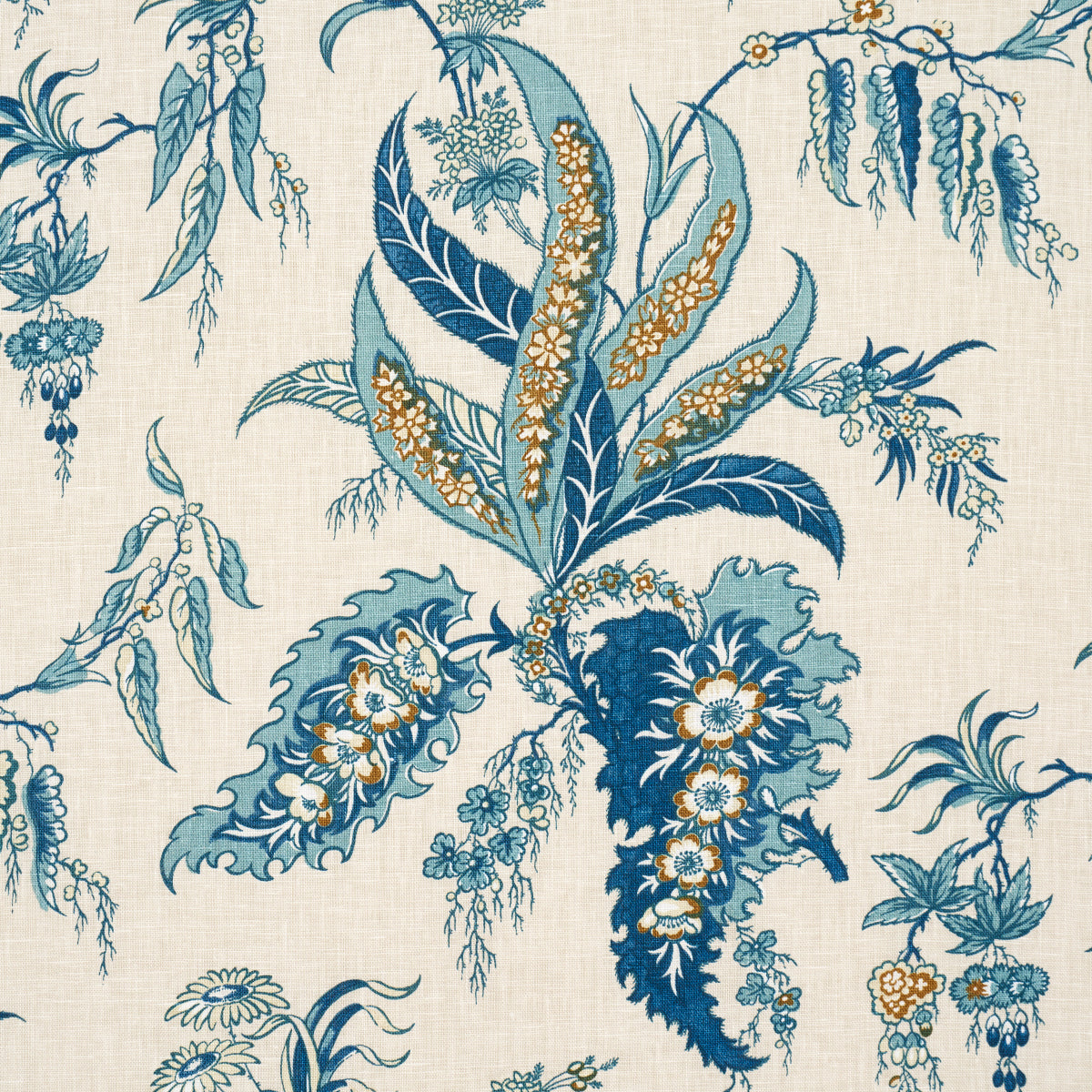 Purchase 181731 | Apolline Botanical, Ciel & Marine - Schumacher Fabric