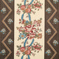 Purchase 181742 | Sylvain Floral Stripe, Noir - Schumacher Fabric