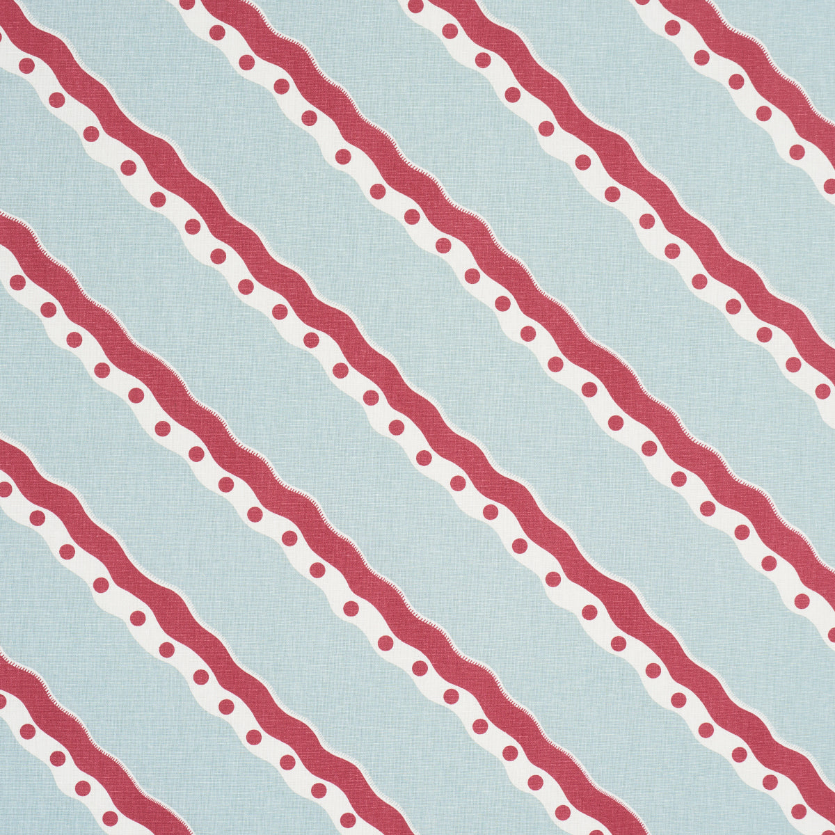 Purchase 181911 | Rousseau Stripe, Rouge & Sky - Schumacher Fabric