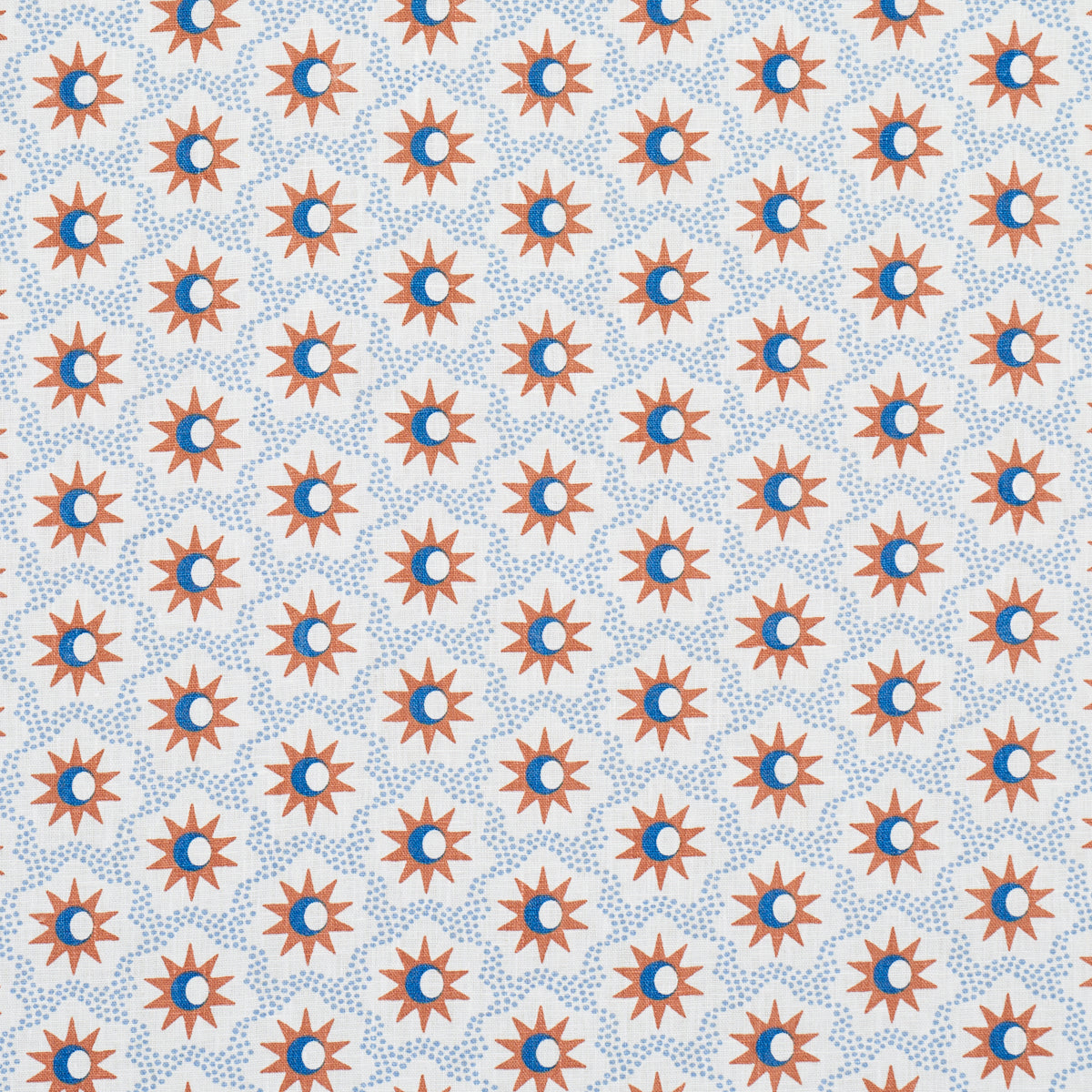Purchase 181942 | Lucie, Clay & Blue - Schumacher Fabric
