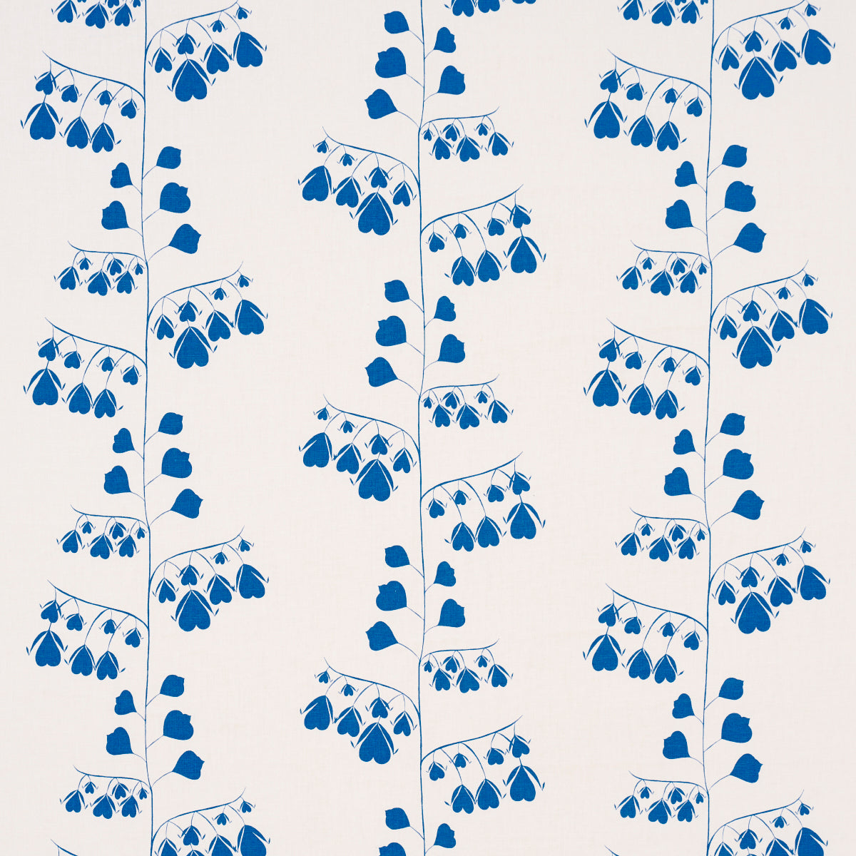 Purchase 181961 | Bleeding Hearts, Blue - Schumacher Fabric