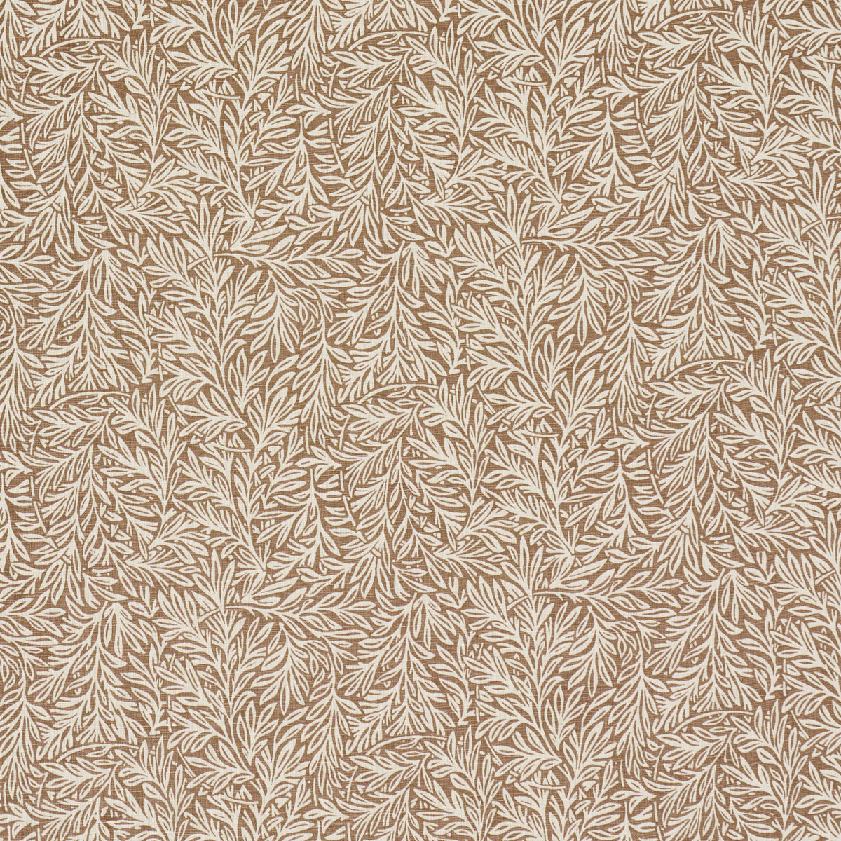Purchase 182182 | Willow Leaf, Mocha - Schumacher Fabric