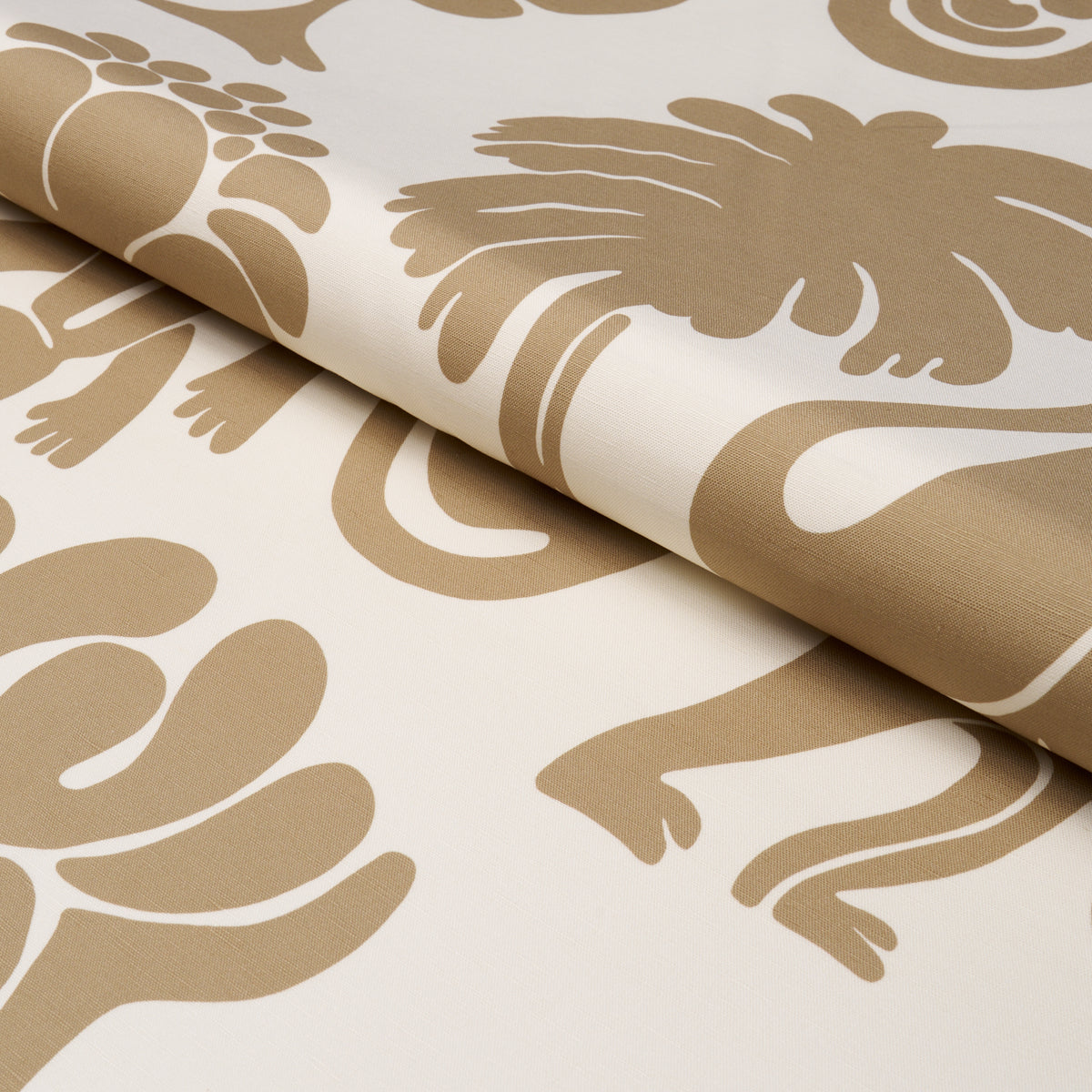 Purchase 182491 | Call Of The Jungle, Neutral - Schumacher Fabric