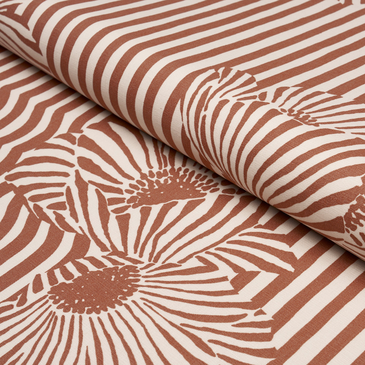 Purchase 182540 | Chaney Floral, Terracotta - Schumacher Fabric