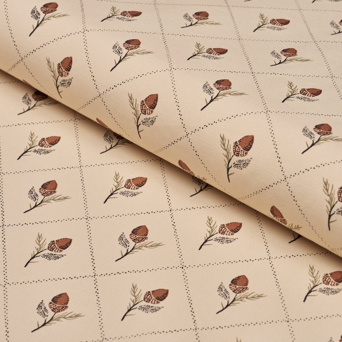 Purchase 182671 | Holden Hand Print, Flax - Schumacher Fabric