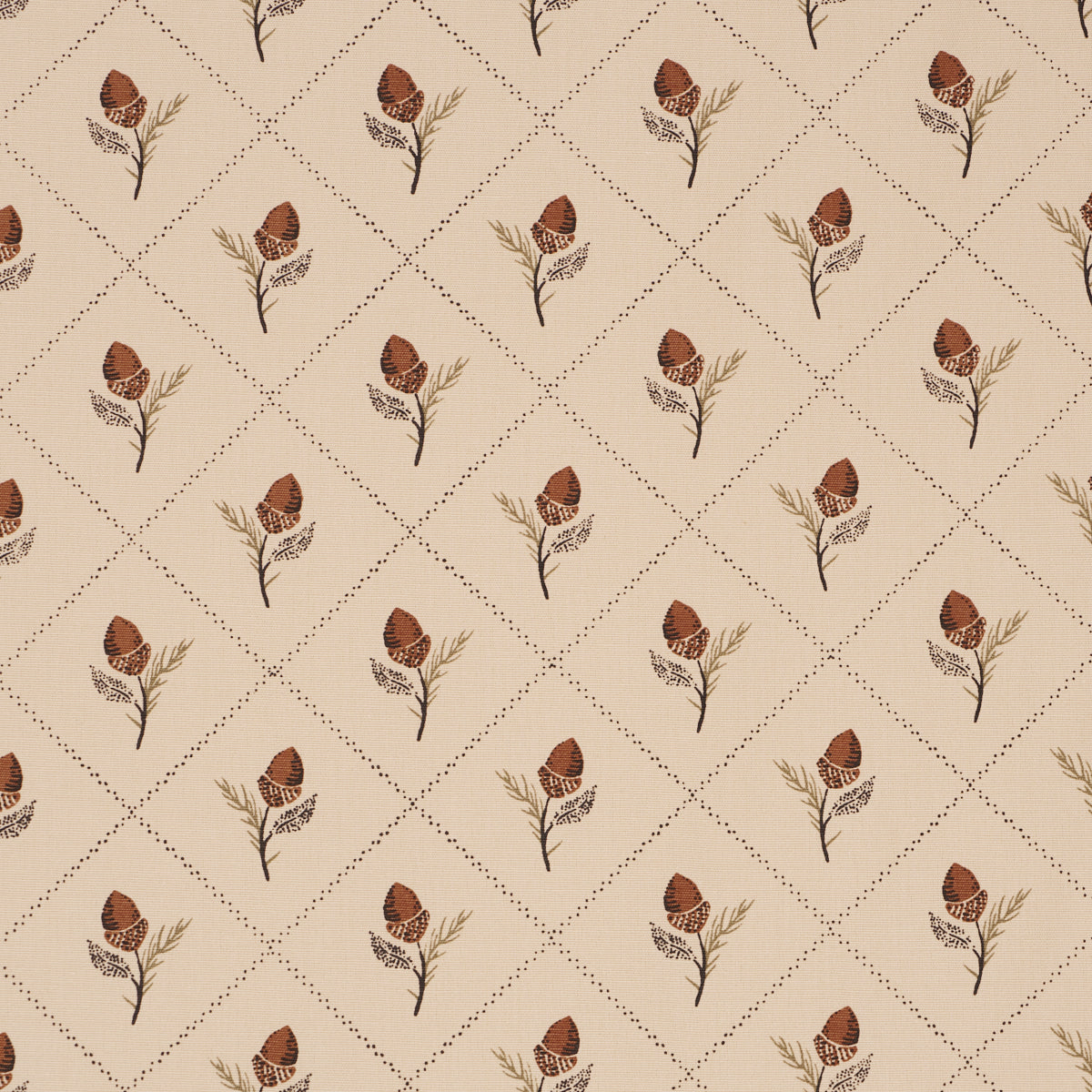 Purchase 182671 | Holden Hand Print, Flax - Schumacher Fabric