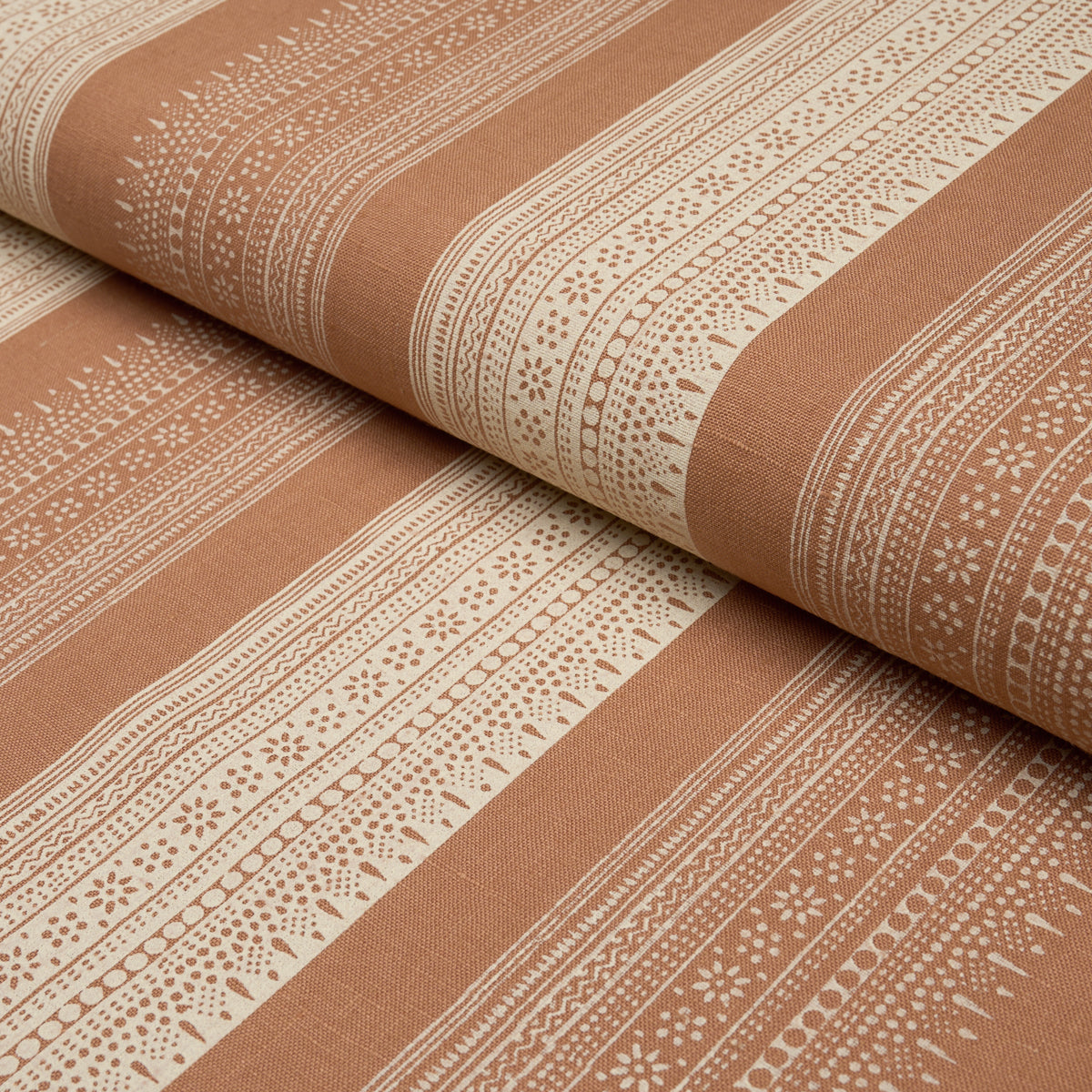 Purchase 182900 | Calista Block Print, Spice - Schumacher Fabric