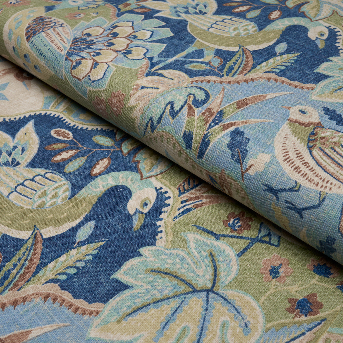 Purchase 182932 | Soraya, Blue - Schumacher Fabric
