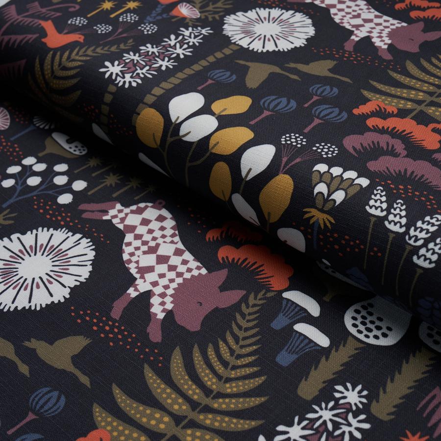 Purchase 183000 | Hoppmosse, Midnight - Schumacher Fabric