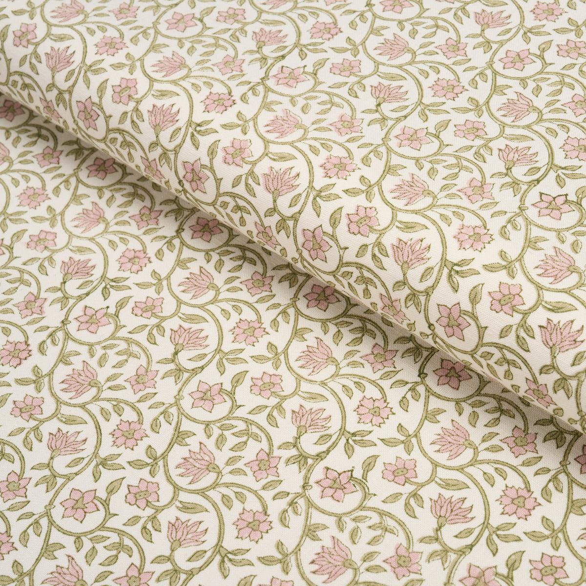 Purchase 183251 | Malaya Hand-Block Print, Petal - Schumacher Fabric