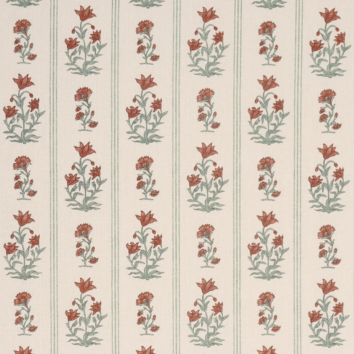 Purchase 183262 | Ellora Hand-Print, Spice - Schumacher Fabric