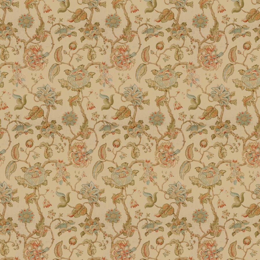 Sample 2013130.713 Clay/Teal Multipurpose by Lee Jofa Fabric