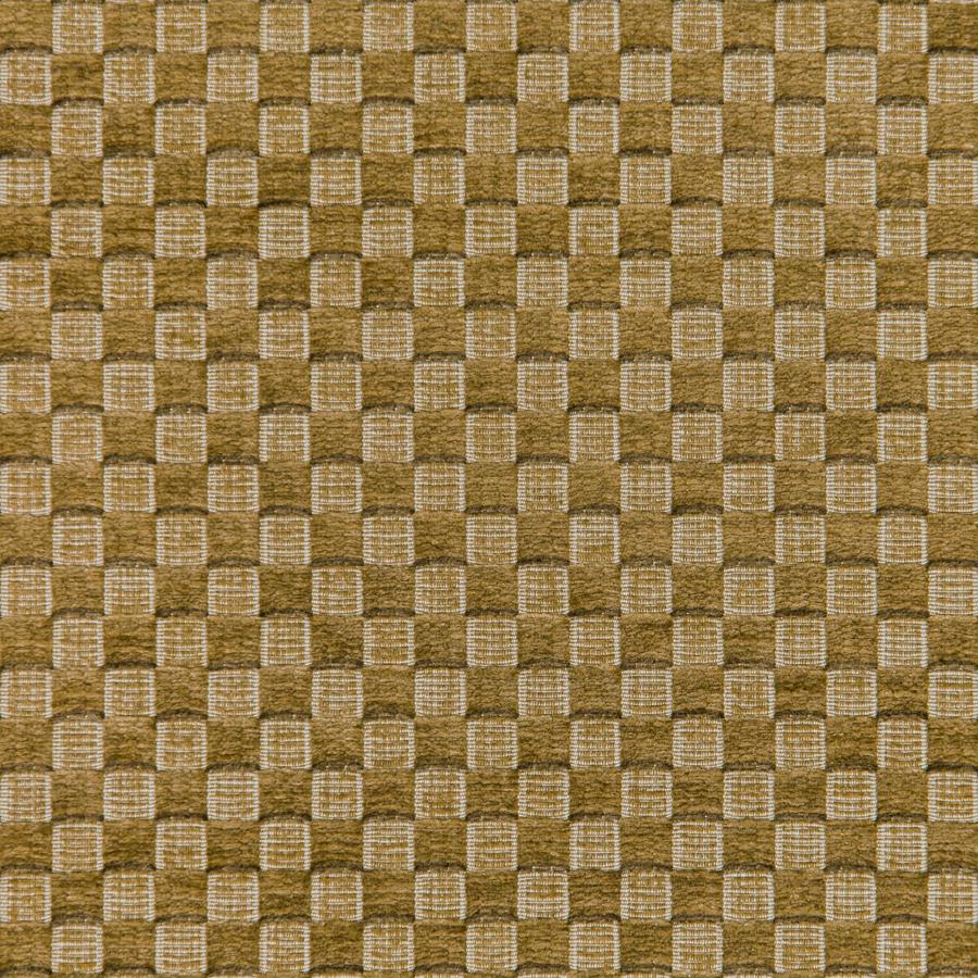 Sample 2020101.164.0 Allonby Weave Yellow/Gold Check/Plaid Lee Jofa Fabric