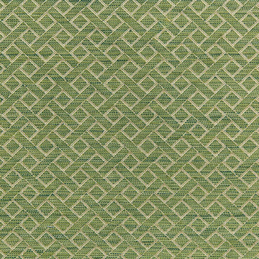 Sample 2020102.3.0 Maldon Weave Green Diamond Lee Jofa Fabric