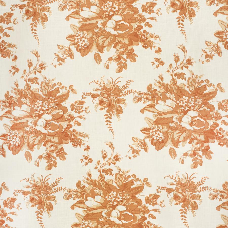 Sample 2020112.12.0 Aurora Orange Botanical Lee Jofa Fabric