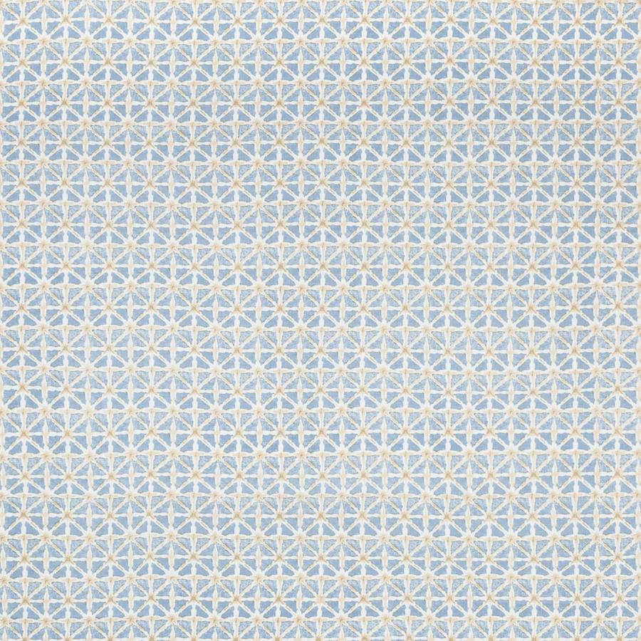 Sample 2020183.516.0 Sylvan Print Blue Geometric Lee Jofa Fabric