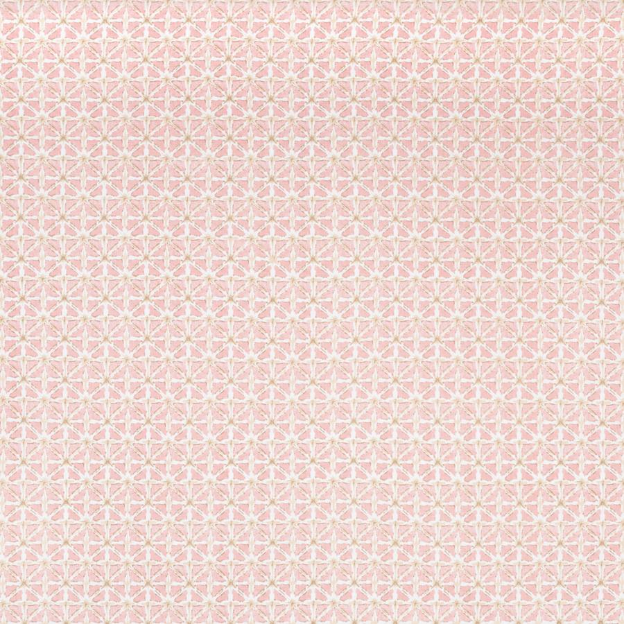 Sample 2020183.716.0 Sylvan Print Pink Geometric Lee Jofa Fabric
