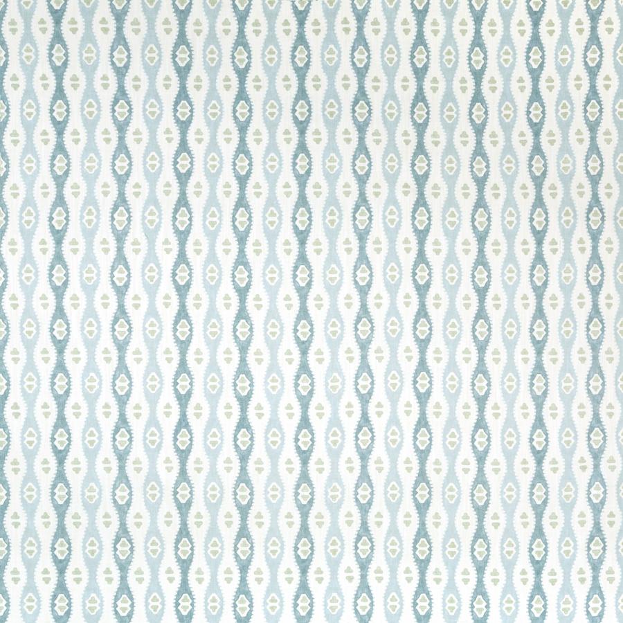 Acquire 2020187.135.0 Elba Print Blue Ethnic by Lee Jofa Fabric