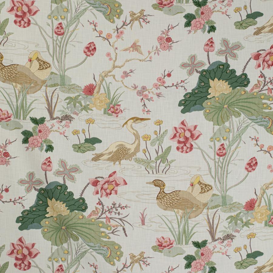 Buy 2020198.723 Luzon Print Spring Botanical Florals by Lee Jofa Fabric