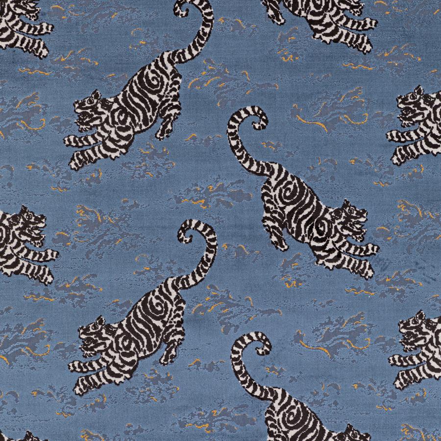 Sample 2020200.58.0 Bongol Velvet, Sapphire by Lee Jofa Fabric