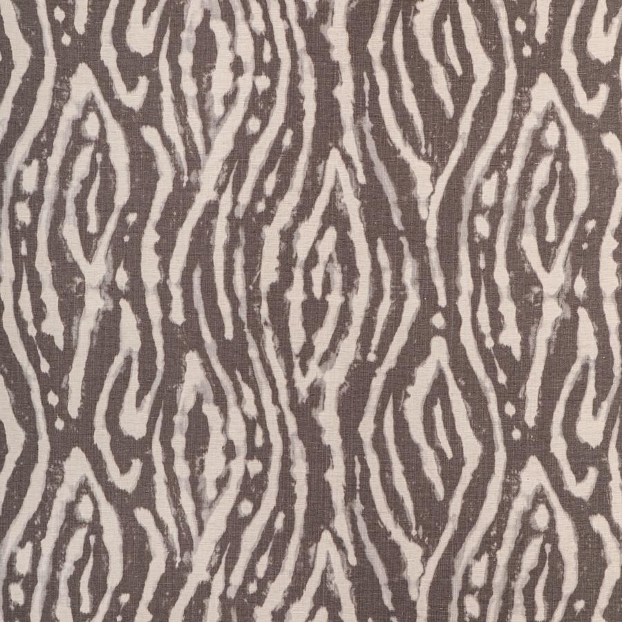 Sample 2020203.68.0 Salina Print, Smoke by Lee Jofa Fabric
