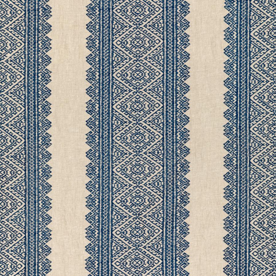 Sample 2020211.505.0 Avon Embroidery, Denim by Lee Jofa Fabric
