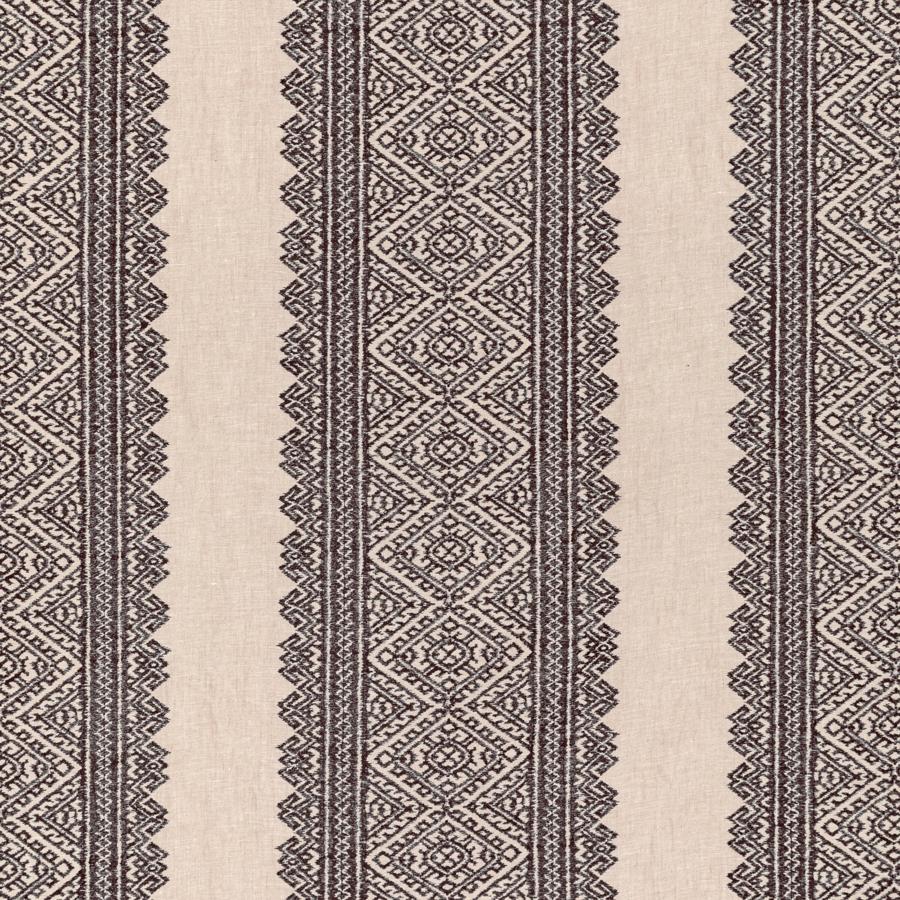 Sample 2020211.68.0 Avon Embroidery, Smoke by Lee Jofa Fabric