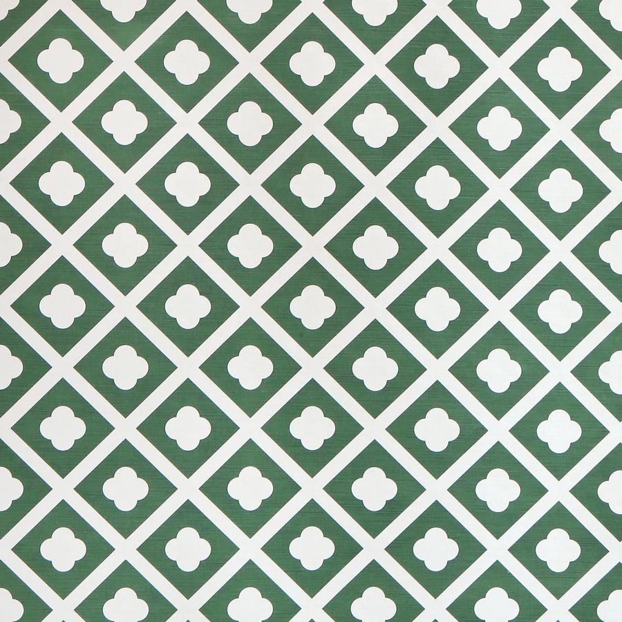 Order 2021132.323 Jardin Dark Green On Ecru Geometric by Lee Jofa Fabric