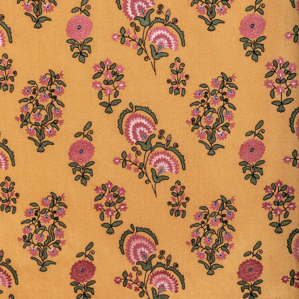 Sample - 2022112.417.0 | Mead Embroidery, Bunny Williams Arcadia - Lee Jofa Fabric