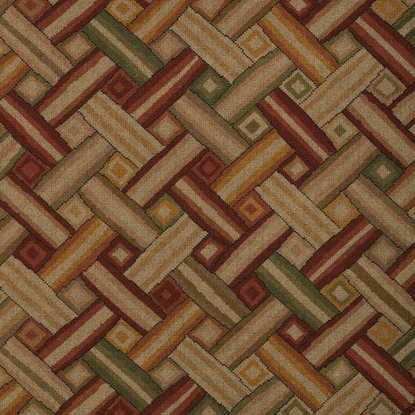 Sample - 2023129.194.0 | Strapwork Print, Whitley Hall - Lee Jofa Fabric