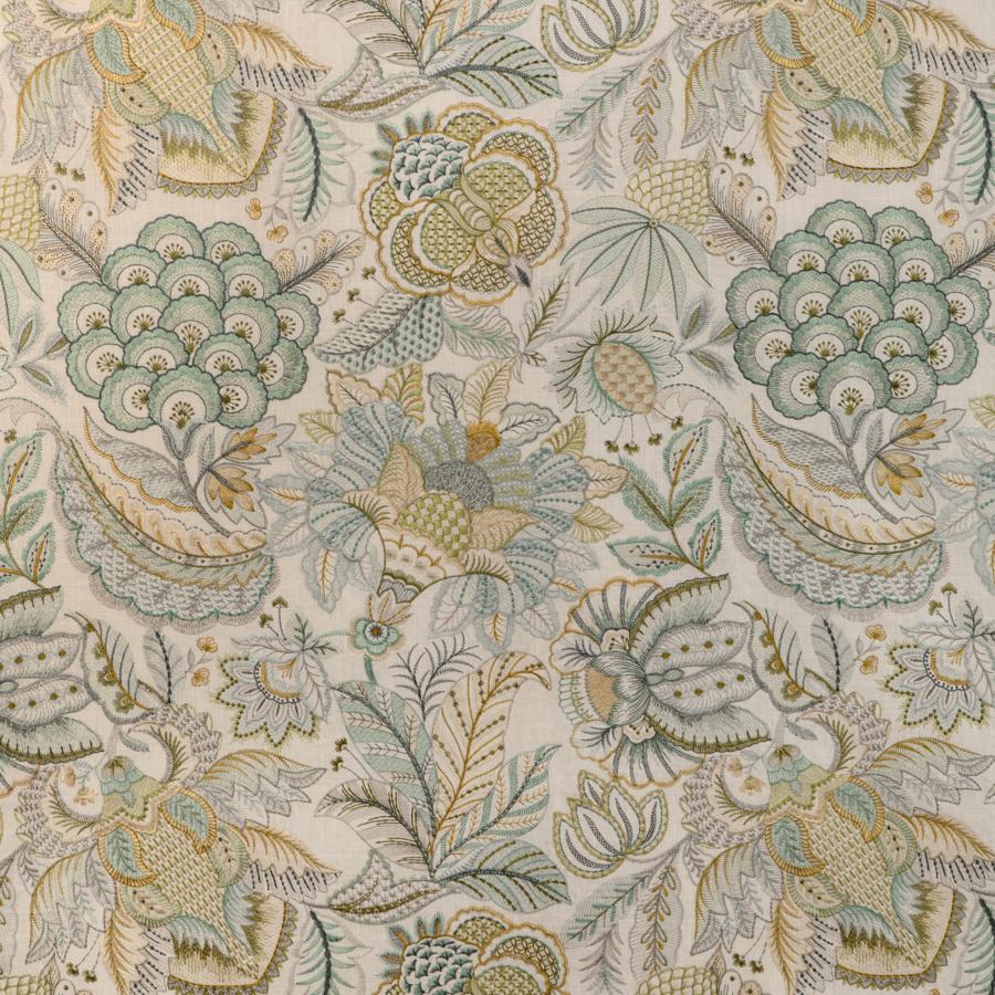 Sample - 2023145.354 | Eden Emb, Garden Walk - Lee Jofa Fabric - 2023145.354.0