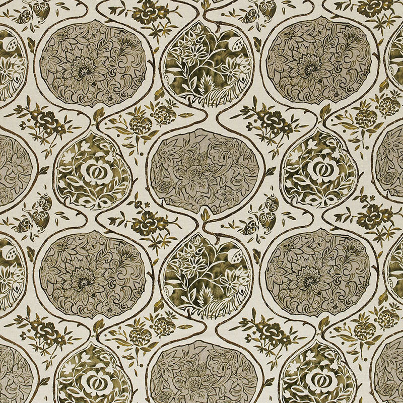 Acquire 2620930 Katsugi Link And Sepia by Schumacher Fabric