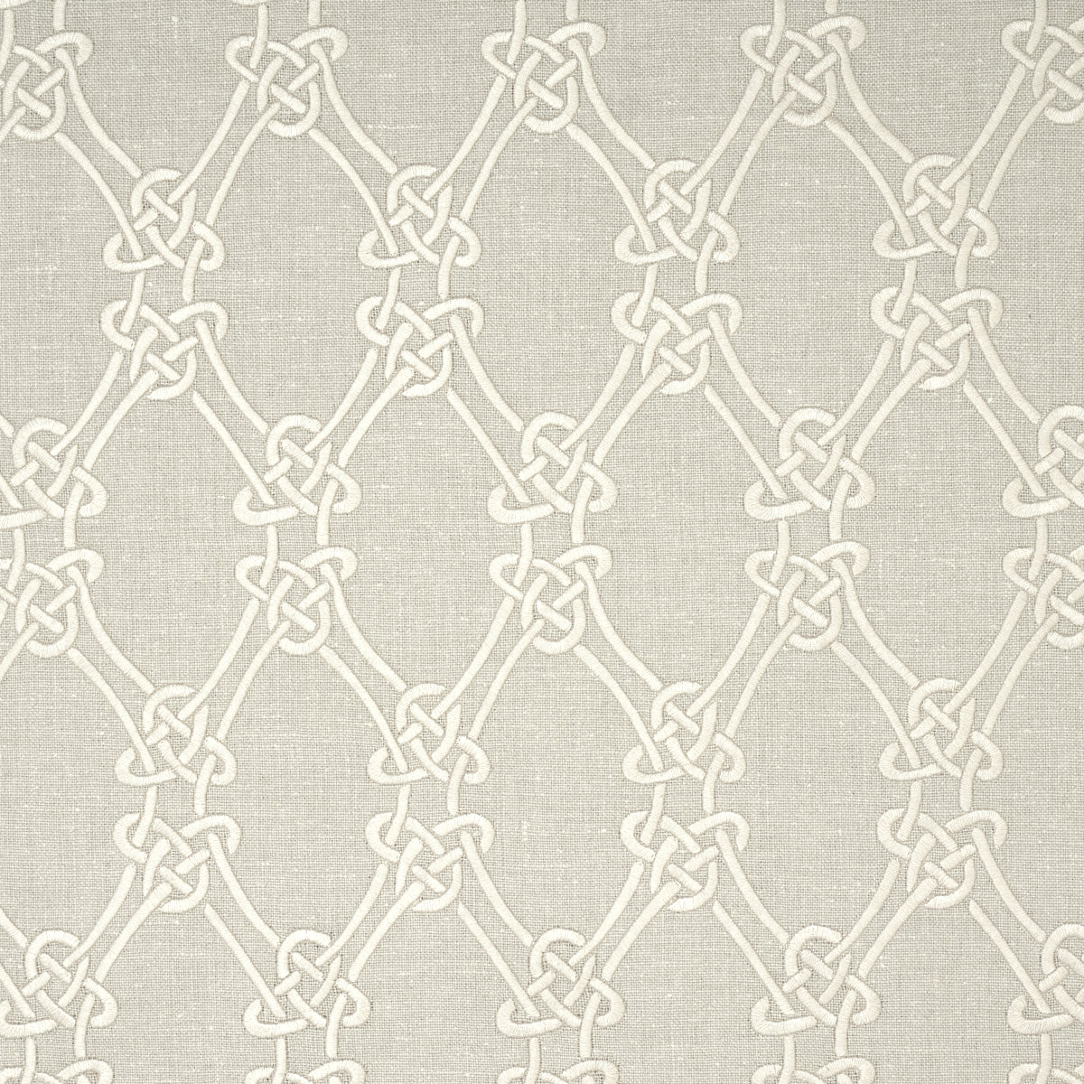 Select 2643921 Gordian Weave Natural On Greige by Schumacher Fabric