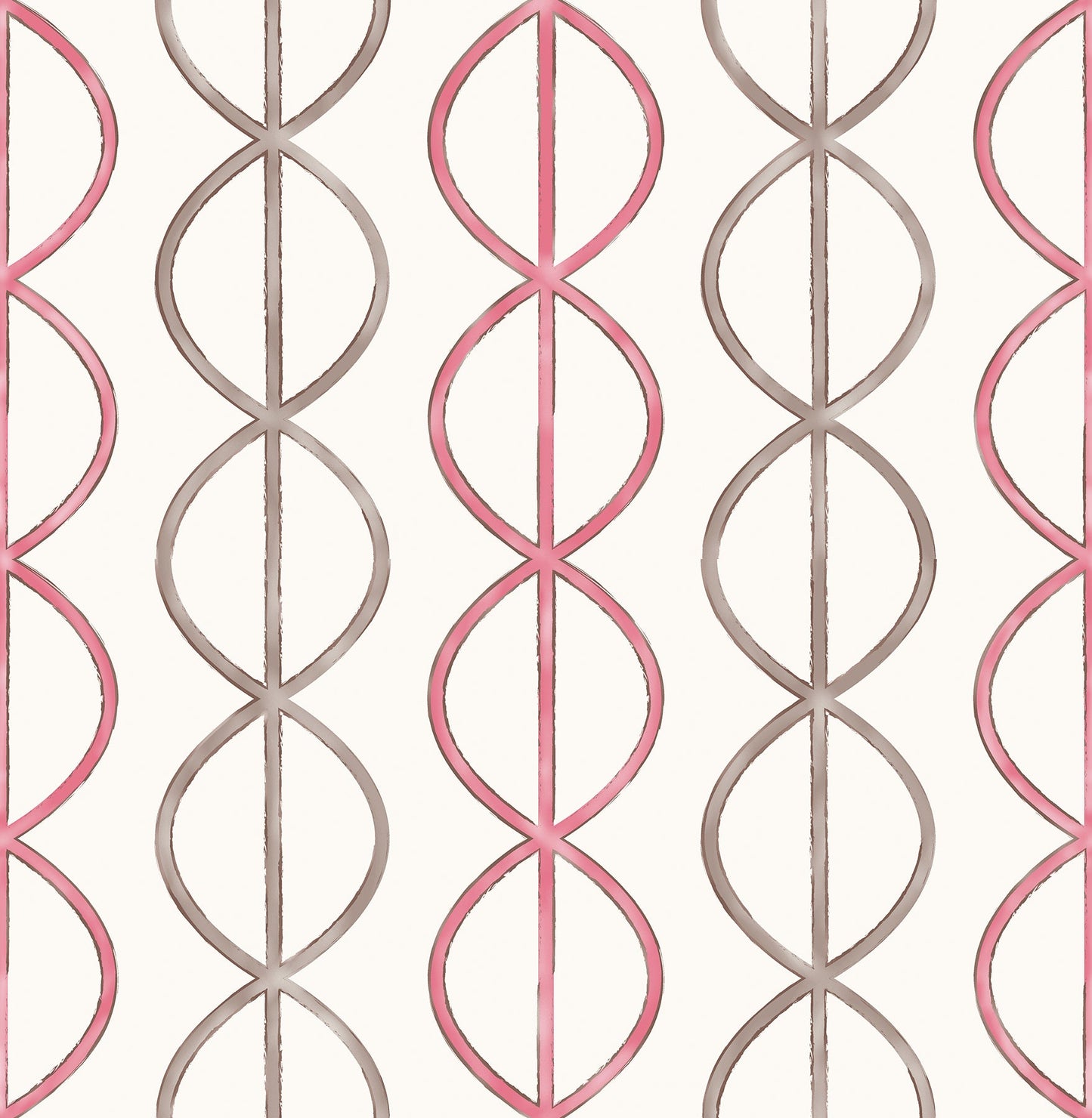 Purchase 2656-004009 Catalina, Pink Geometrics by A-Street Prints Wallpaper