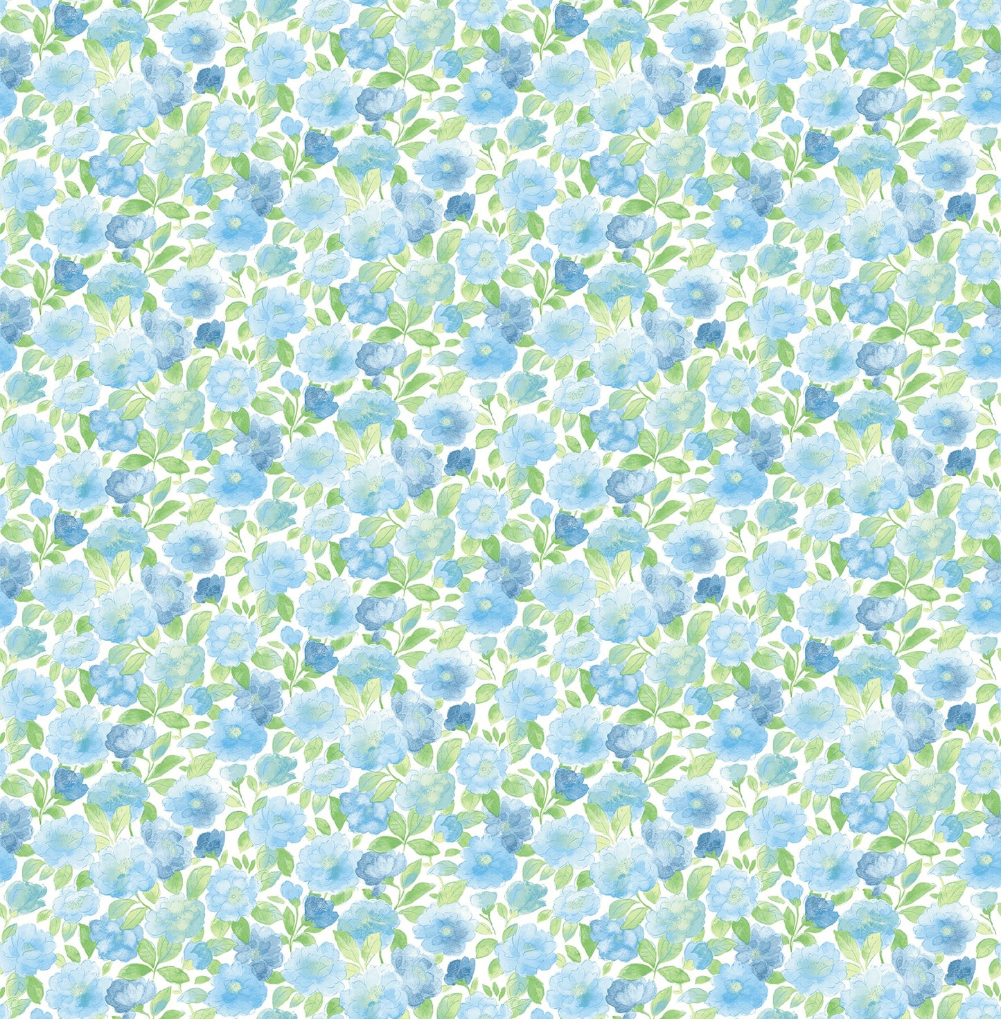 Purchase 2657-22215 Ami, Sky Blue Floral by A-Street Wallpaper