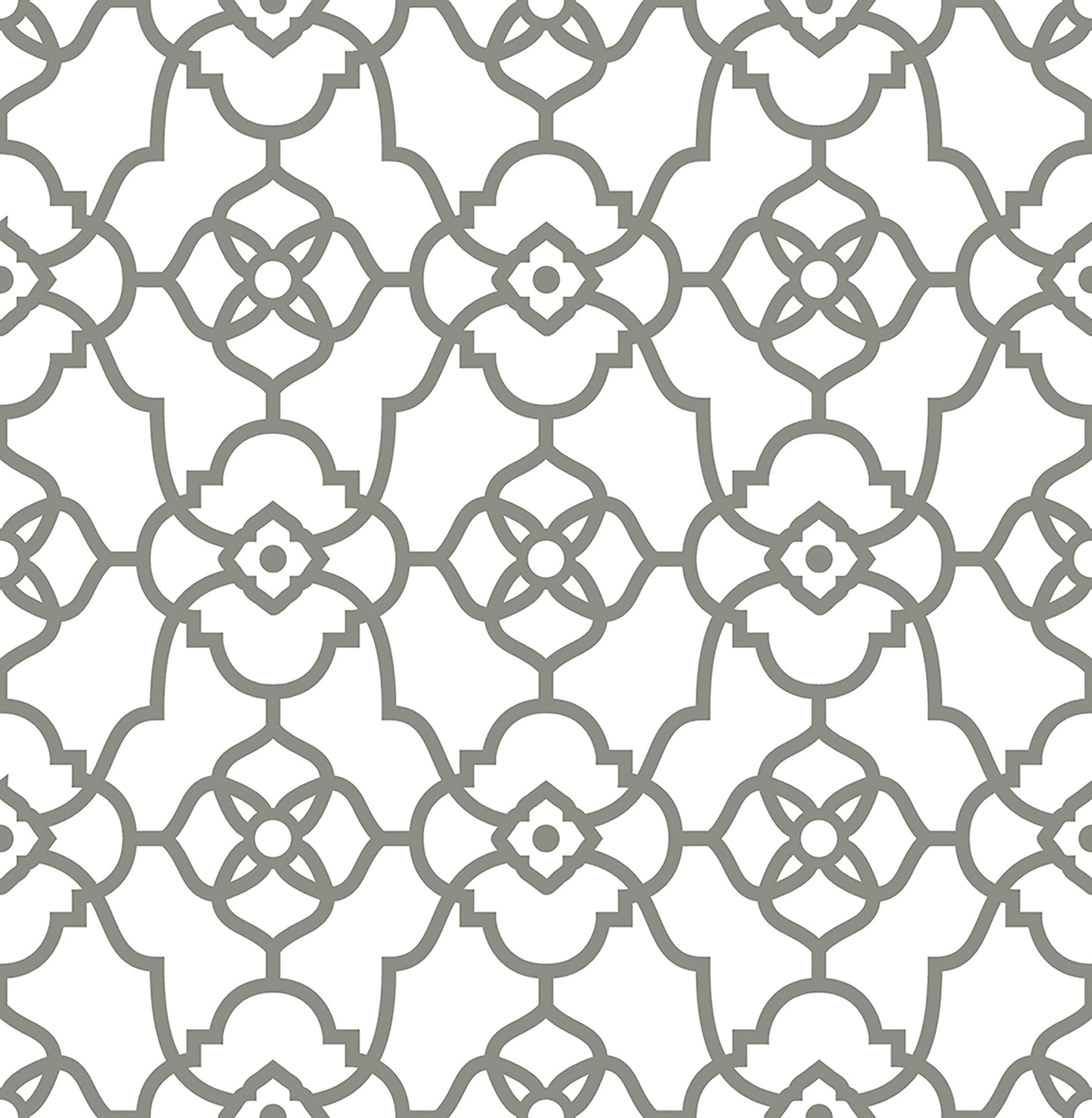 Purchase 2702-22720 Atrium Grey Trellis by A-Street Prints Wallpaper