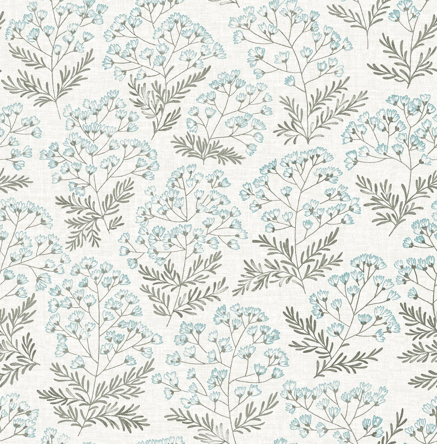 Purchase 2861-25714 Equinox, Floret Blue Floral by A-Street Prints Wallpaper
