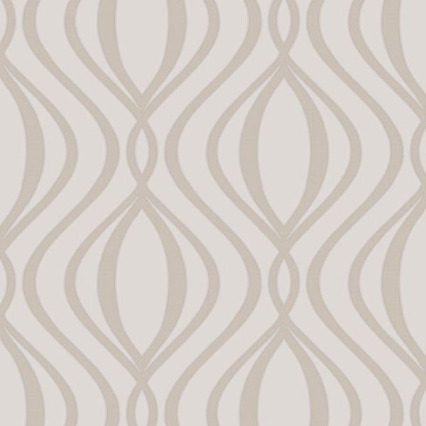 Purchase 2900-41738 Brewster Wallpaper, Quentin Neutral Ogee - Medley