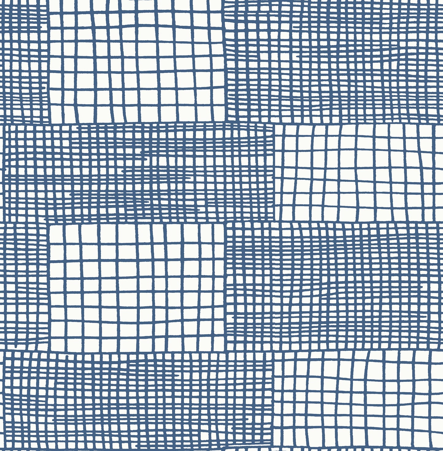 Purchase 2903-25822 Blue Bell, Maxwell Blue Geometric by A Street Prints Wallpaper