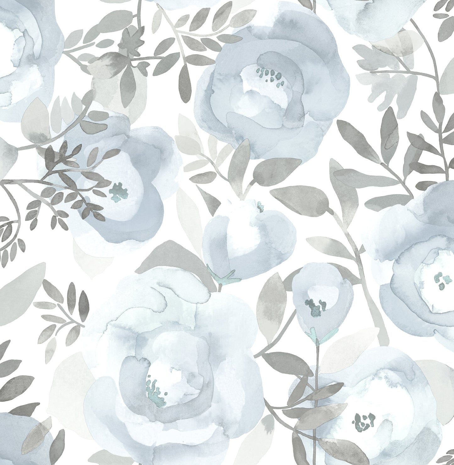 Purchase 2903-25841 Blue Bell, Orla Blue Floral by A Street Prints Wallpaper
