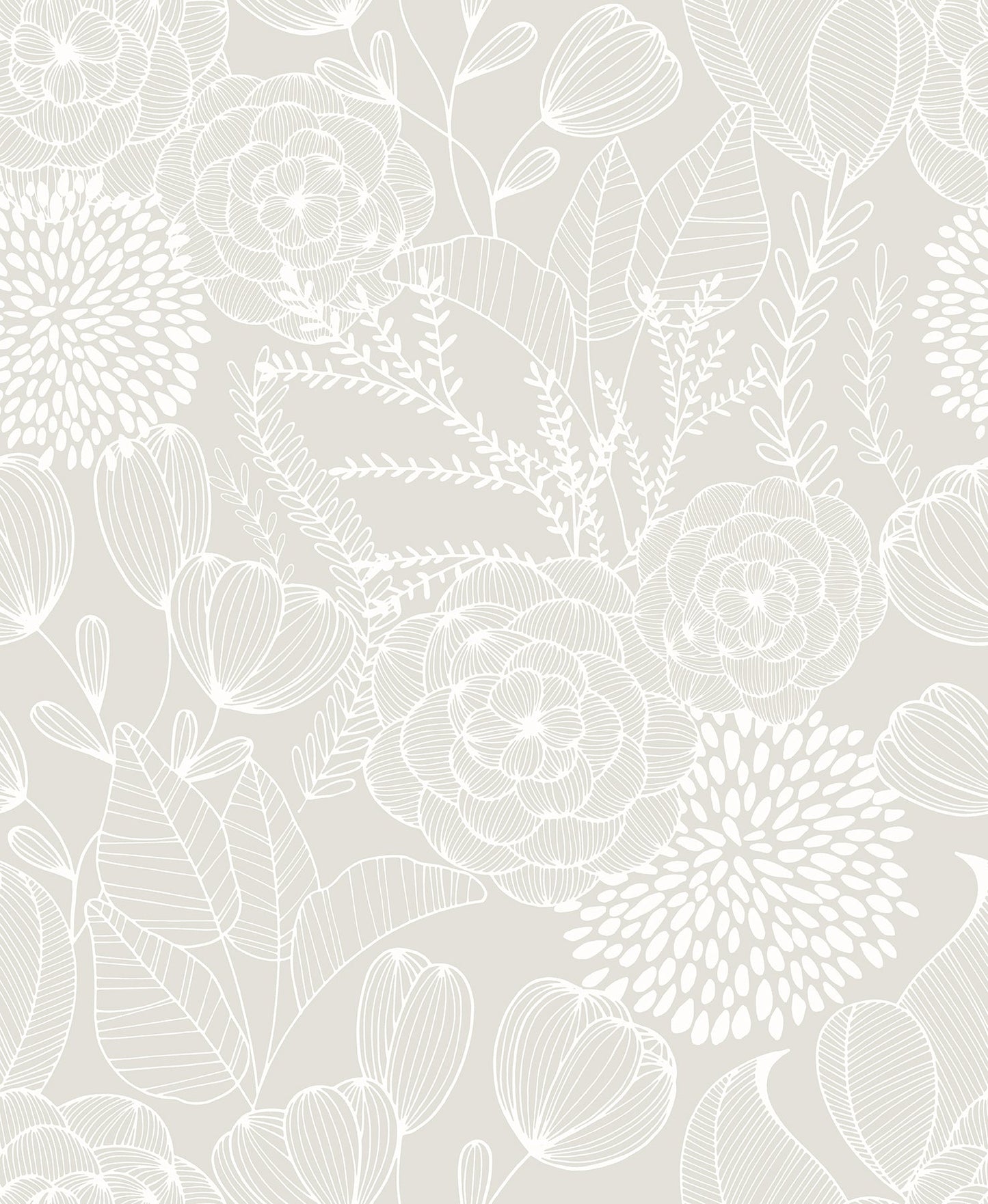 Purchase 2903-25858 Blue Bell, Alannah Bone Botanical by A Street Prints Wallpaper