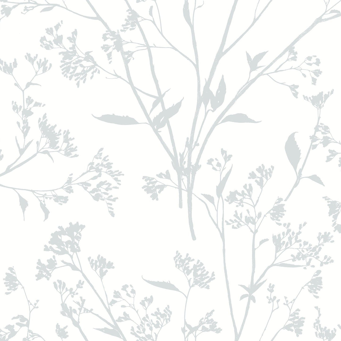 Purchase 2927-80708 Newport Southport Light Grey Delicate Branches by A-Street Prints Wallpaper