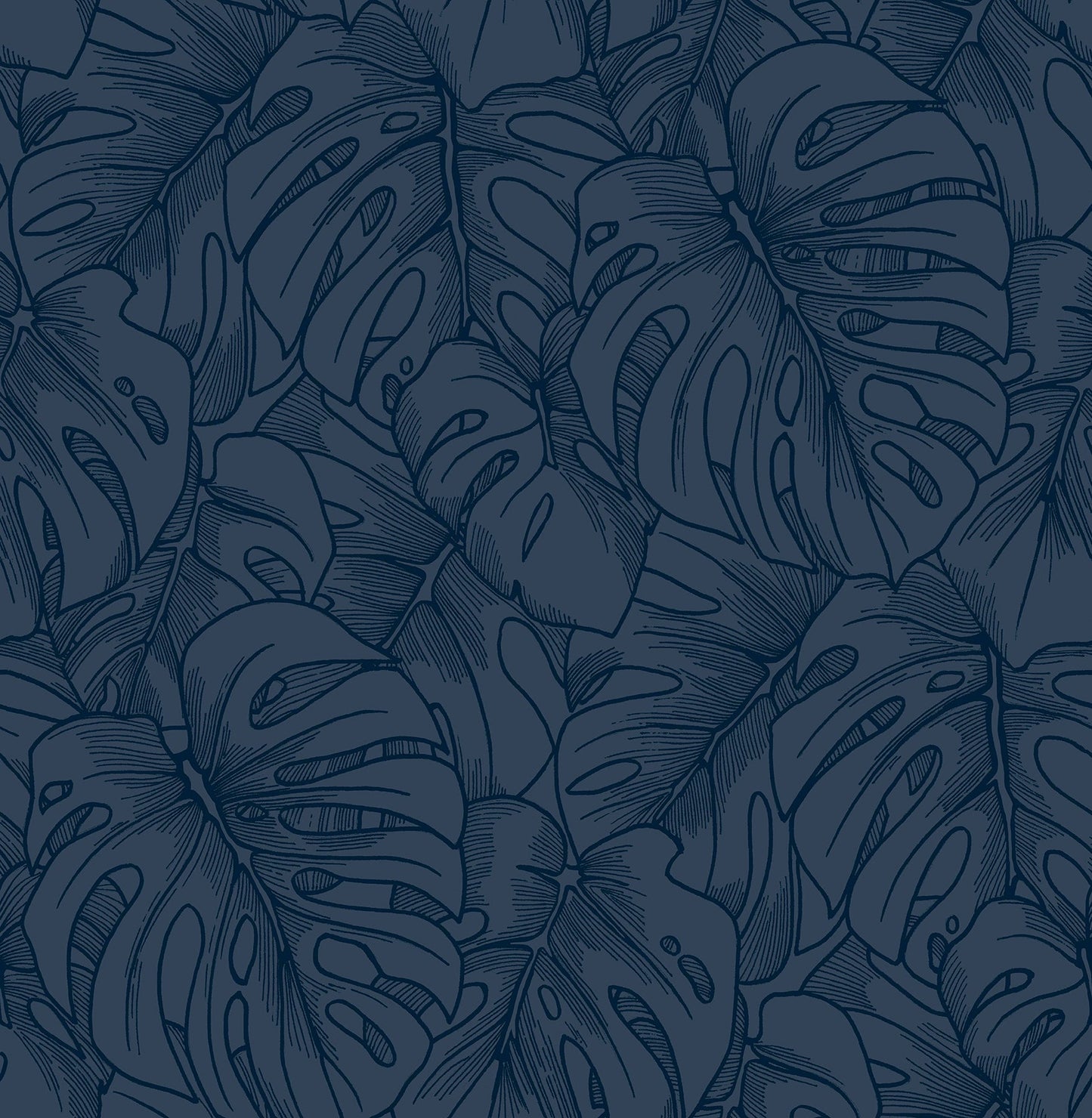 Purchase 2964-87342 Scott Living, Balboa Indigo Botanical by A-Street Prints Wallpaper