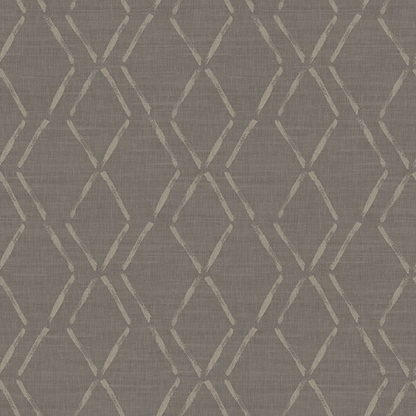Purchase 3118-12654 Birch and Sparrow, Tapa Trellis by Chesapeake Wallpaper