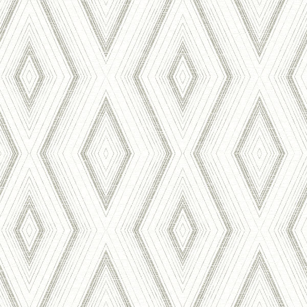 Purchase 3120-13663 Sanibel, Santa Cruz Grey Geometric by Chesapeake Wallpaper