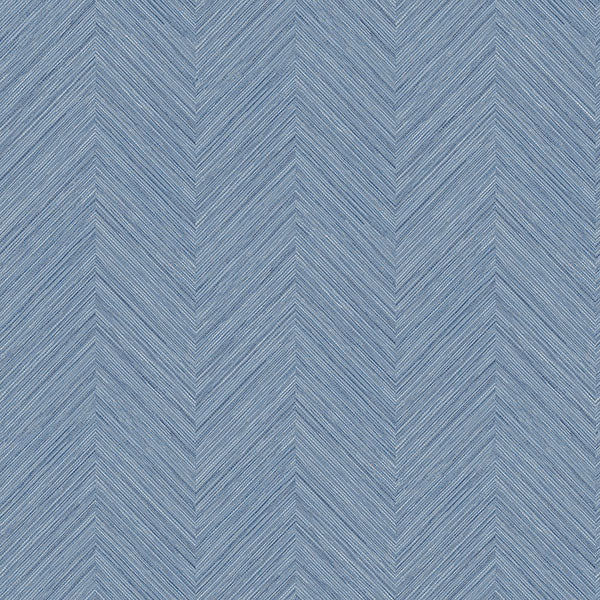 Purchase 3120-13678 Sanibel, Caladesi Blue Faux Linen by Chesapeake Wallpaper