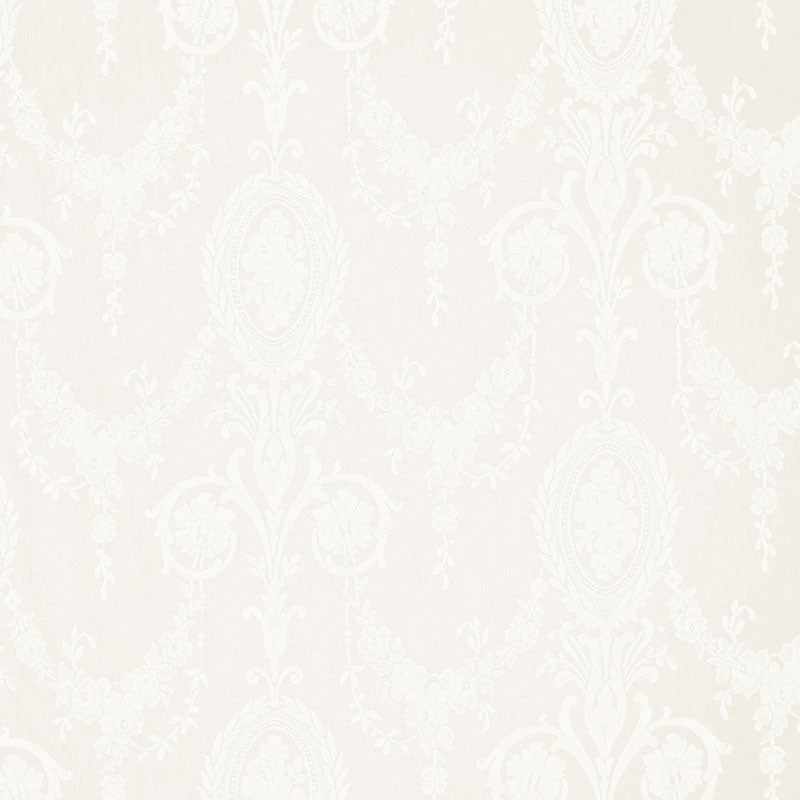 Purchase 32645 Jacquard Madras Ivory by Schumacher Fabric
